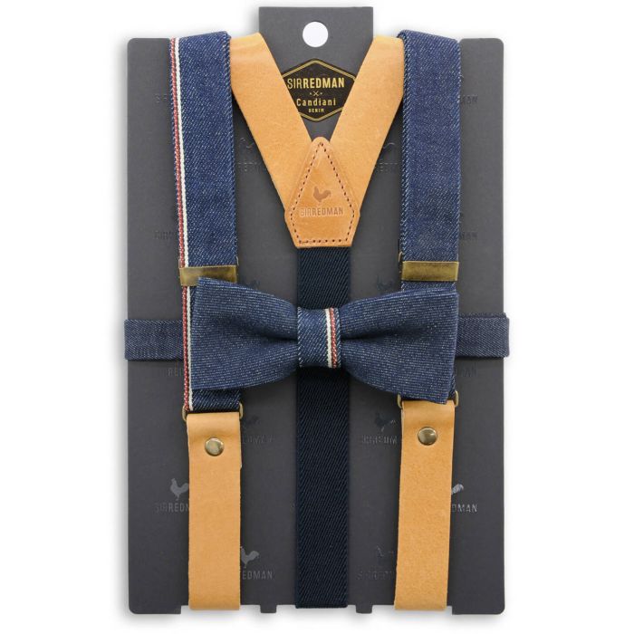 Sir Redman SR20082 ( SRCOMBI20082B ) bretels combi pack Blue Legacy Selvedge