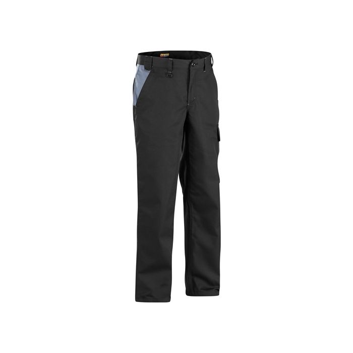SALE! Blaklader 1404 Werkbroek Industrie - Zwart/Grijs - Maat C44