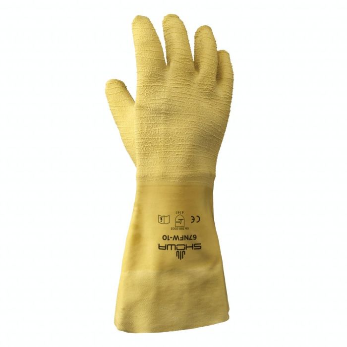 Showa 67NFW natuurrubber, mt 10-XL