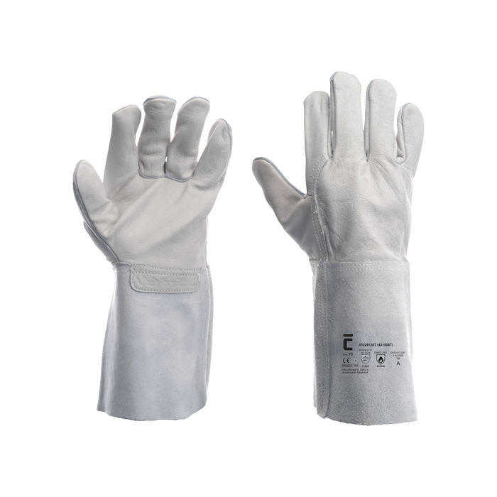 CERVA 01020120 SW 4315 COW GRAIN WITH SPLIT 15CM CUFF gloves