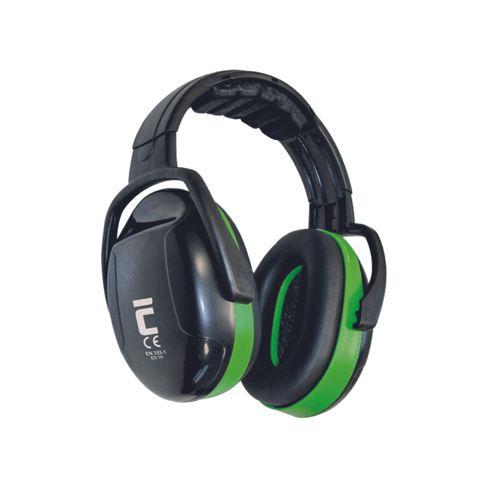 EAR DEFENDER 0402007399999 ED 1H gehoorb,-hoofd EAR DEFENDER groen