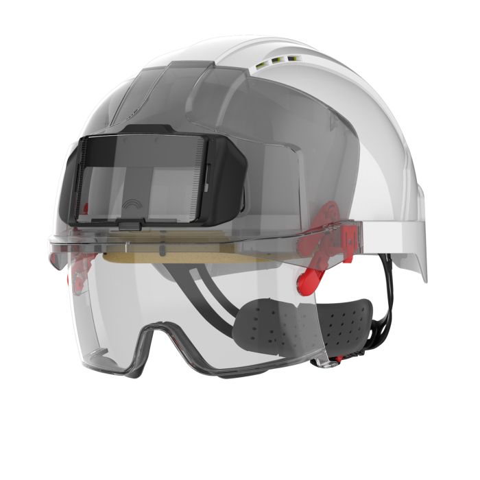 JSP AMB177-T05-F00 Helm wit/smoke