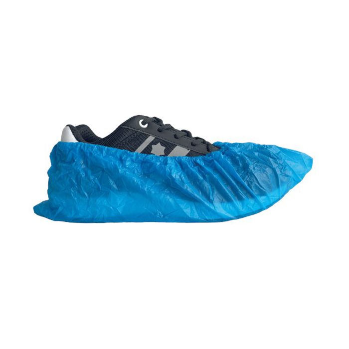 PSP Overschoen PE Blauw 55mu 40x15cm 100st