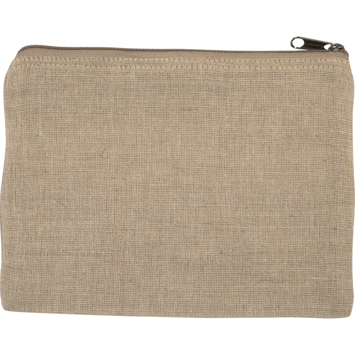 Kimood KI0723N Etui van jute/katoen Natural One Size