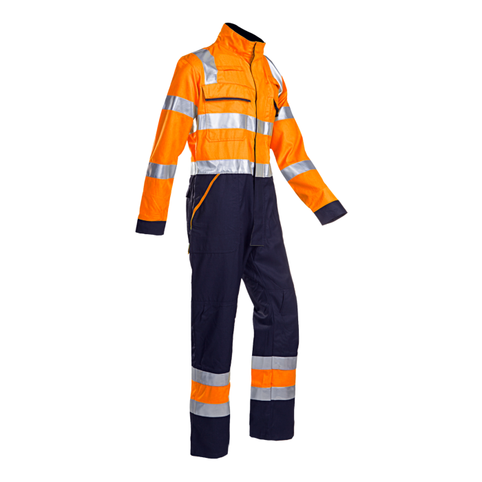 SALE! Sioen 026VN2PIP048 Overall Mornant - Fluo-oranje - Maat 52l