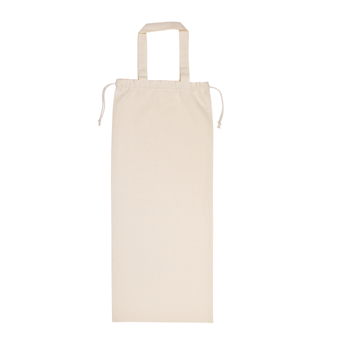 Kimood KI0254 Stokbroodtas van biokatoen Natural One Size
