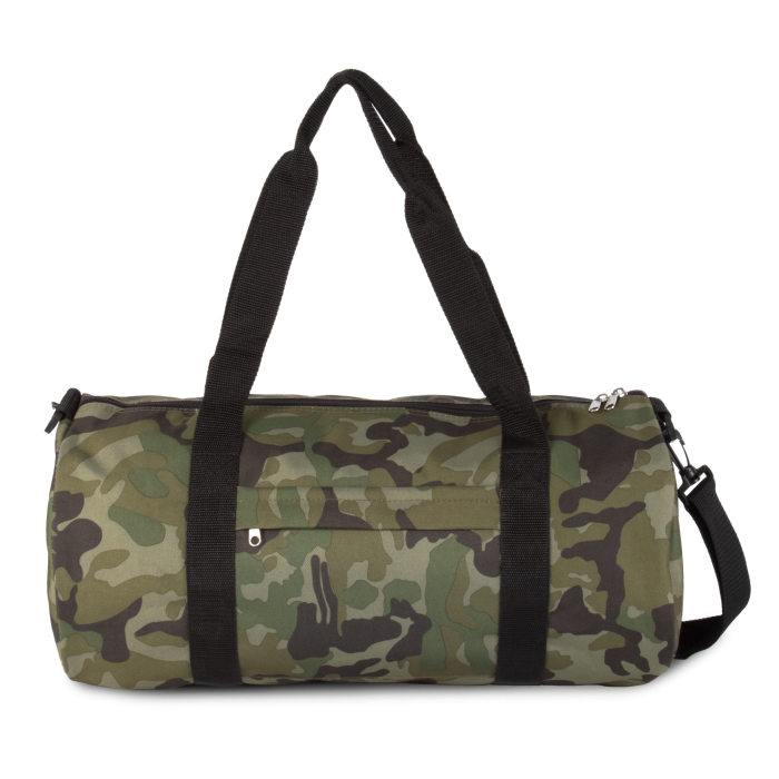 Kimood KI0633CC Cilindervormige reistas Olive Camouflage One Size