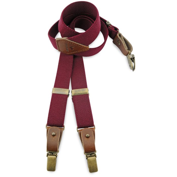 Sir Redman SR25002 ( SRKIDS2502 ) kinderbretels Buck Burgundy