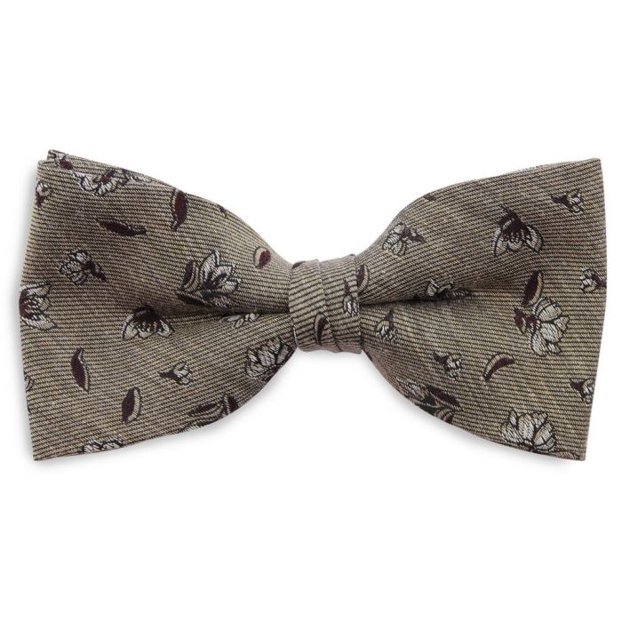 Sir Redman SR24178 ( SRBOWTIE24178 ) strik Flower Finesse Taupe