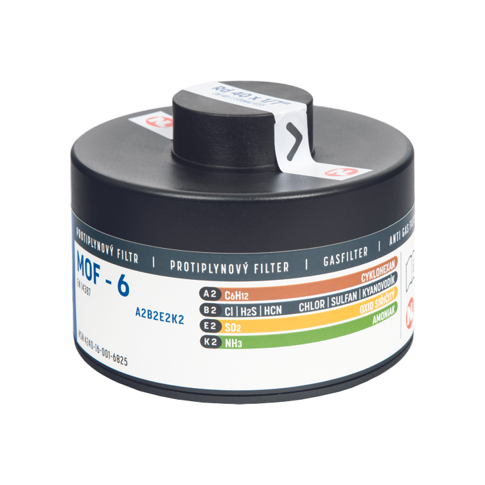 CERVA 0704018899999 MoF-6 A2B2E2K2 filter voor CM-6
