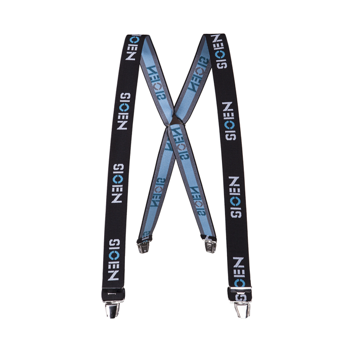 5SAB Bretellen clips Stockton zwart UNI