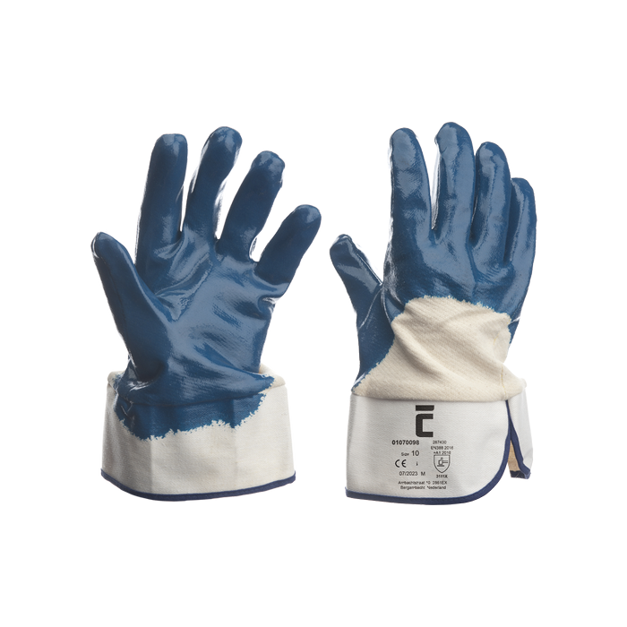 CERVA 01070098 SW 2874 COTTON NITRILE HALF COATED