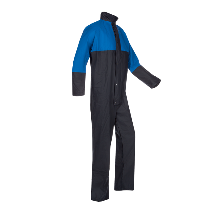 6931 Overal Quebec korenblauw/marine 4XL