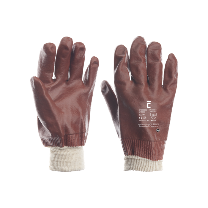 CERVA 01070086 215050 PVC glove with cuff