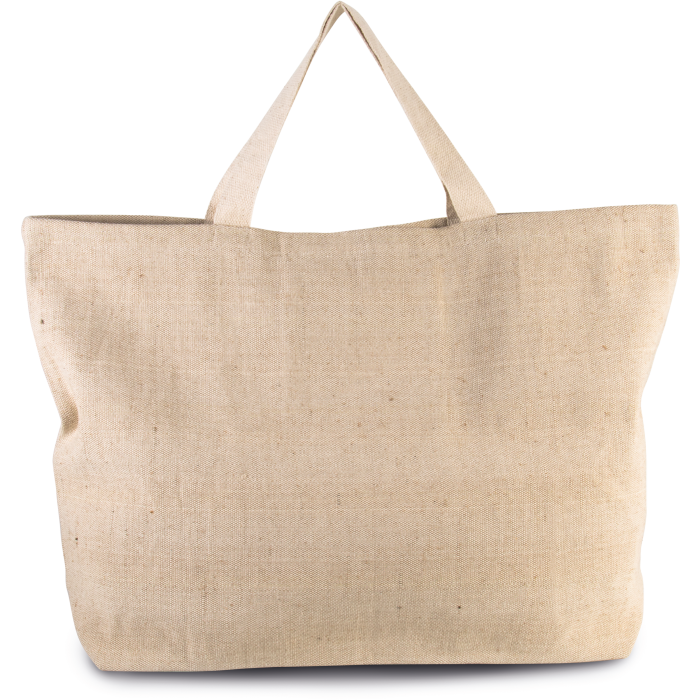 Kimood KI0260N Grote, rustieke shopper/reistas Rustic Natural One Size