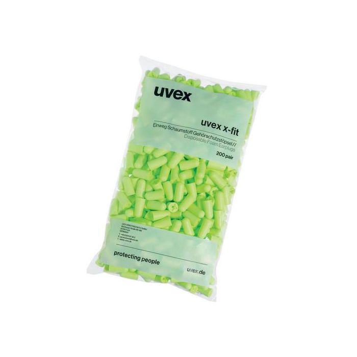 uvex x-fit 2112003 SNR 37 dB gr, mt M
