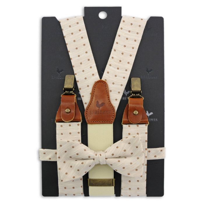 Sir Redman SR20223 bretels combi pack Dapper Dot