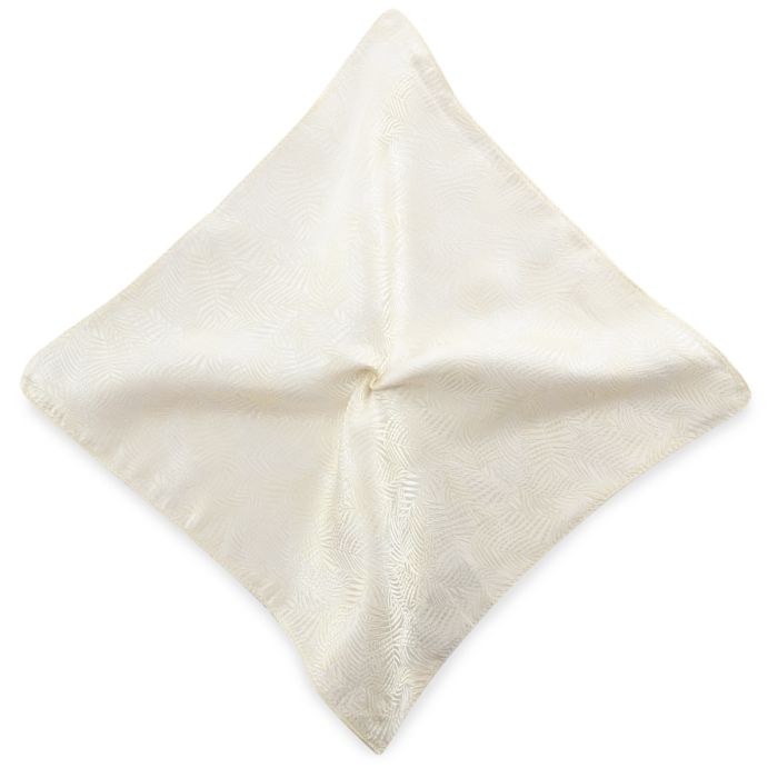 Sir Redman SR29073 ( SRPOCKET2973 ) pochet Festive Leaves off-white