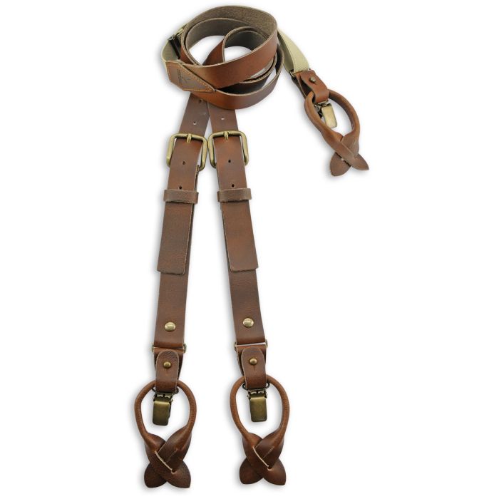 Sir Redman SR35022 WORK bretels bruin leder