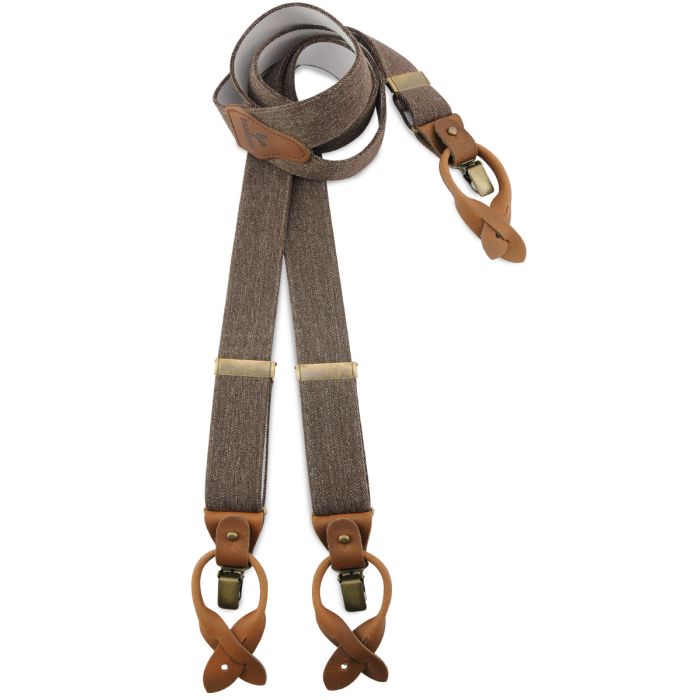 Sir Redman SR21268 ( SR268 ) luxe bretels Denim Urban bruin
