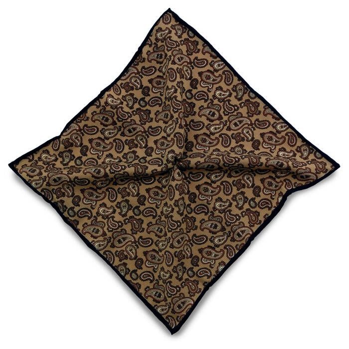 Sir Redman SR29090 ( SRPOCKET2990 ) pochet Paisley Marron