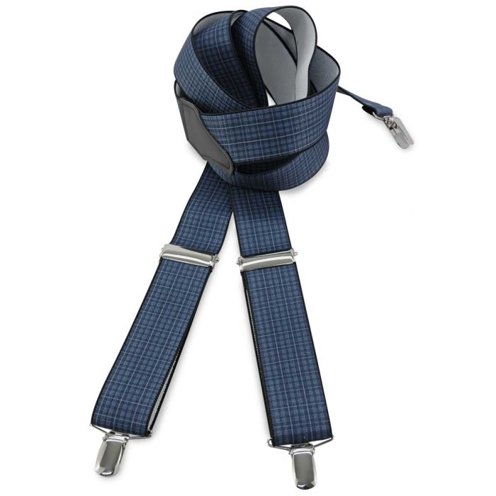Sir Redman SR21099 ( SR99 ) bretels geruit blauw