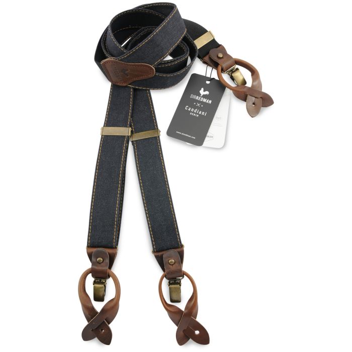 Sir Redman SR21334 ( SR334 ) luxe bretels Sturdy Stitch dark