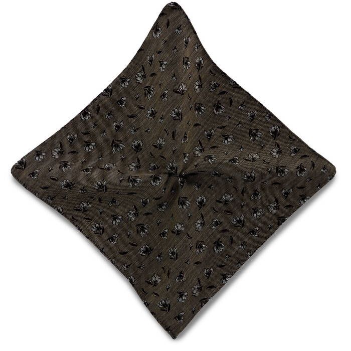 Sir Redman SR29086 ( SRPOCKET2986 ) pochet Flower Finesse Taupe