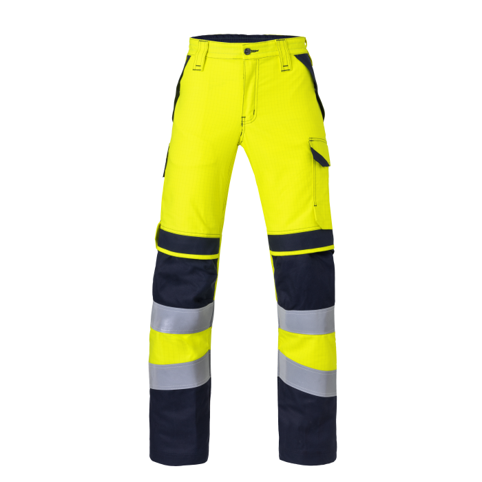 Havep 80308 Werkbroek fluo geel/mar. 47