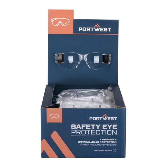 Portwest PM32 PW32-bril verkoopklaar Pk12