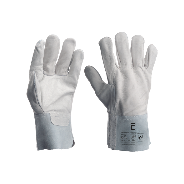 CERVA 01020122 SW 4307 COW GRAIN WITH SPLIT 7CM CUFF gloves